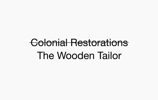 The Wooden Tailor Naming The Wooden Tailor Naming by Ottawa Graphic Designer idApostle
