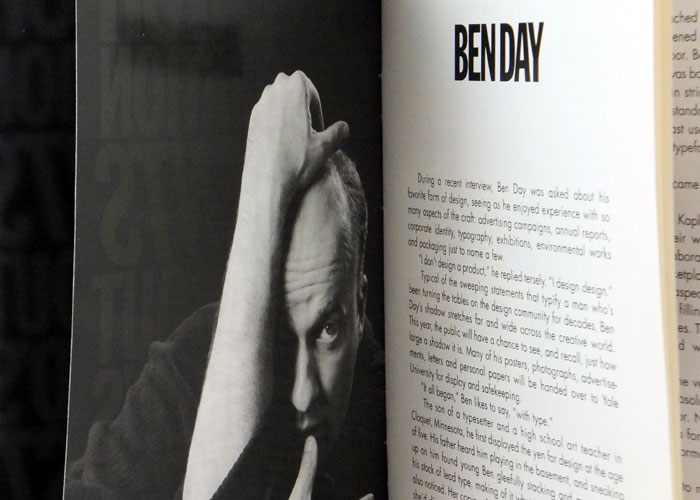 Ben Day Playbill Ben Day Playbill